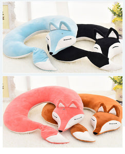 Fox U-shaped pillow