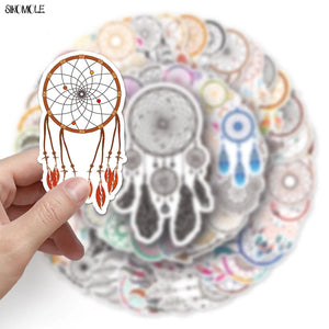 10/30/50pcs Dream Catcher Graffiti Stickers DIY Gift Kids Toys Laptop Suitcase Skateboard Phone Guitar Decals Cartoon Sticker