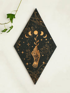 Celestial/Moon Phase Wooden Wall Hanging(s)