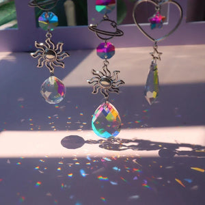 1pc cosmic themed Crystal Sun Catchers