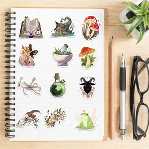 10/30/50PCS  Forest Witch PVC Sticker set