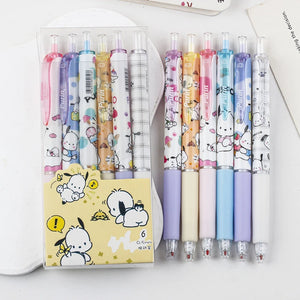 6pcs Gel Pen set hello Kitty and friends (variants)