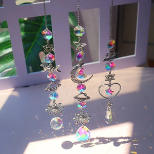 1pc cosmic themed Crystal Sun Catchers