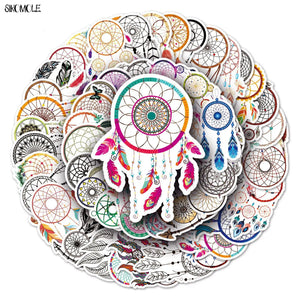 10/30/50pcs Dream Catcher Graffiti Stickers DIY Gift Kids Toys Laptop Suitcase Skateboard Phone Guitar Decals Cartoon Sticker