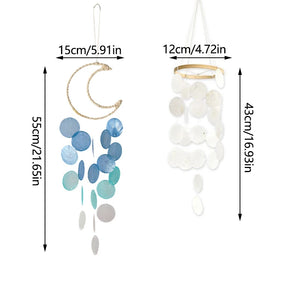 Natural Shell Dream Wind Chimes Bohemian Dream Catchers Kids Room Nursery Decoration Bedroom Balcony Hanging Decoration Gifts