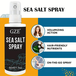 GZE Natural Sea Salt Spray for hair, great for dreadlocks