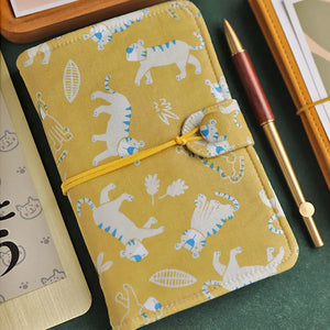 A5/A6 Portable Loose Leaf Notebook Detachable Notebook Girls' High Appearance Hand Account Book Pocket Book Fabric Notebook