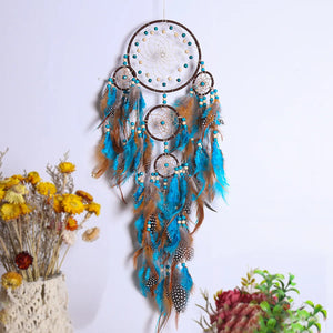 Dream catchers Tree of Life Dreamcatcher Home Decoration Indians Natural Stone Feathers Manual Dream Catcher Gift Wall Ornaments