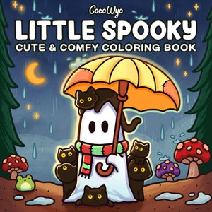 Creative Spooky Cutie Coloring Book Relaxation Gift Educational Graffiti Painting Book Doodles Book Adults and Teens