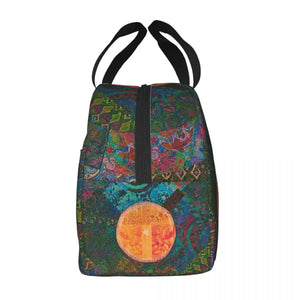 Lunch Bags for Women Kids Bohemian Sun Thermal Cooler Waterproof Picnic Work Hippie Mandala Boho Lunch Box Food Storage Bags