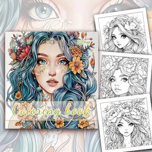 30 pages - Adult Drawing Book 8.3x 8.3 in100gsm thick paper for soothing, anxiety and more.